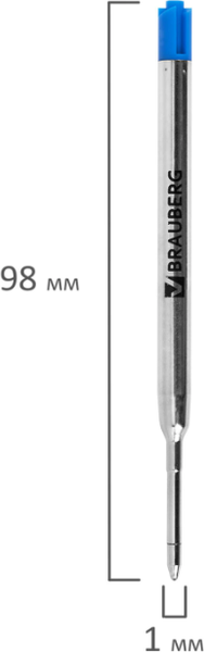 Изображение товара Стержень шариковый Brauberg Parker / 170406 (синий)