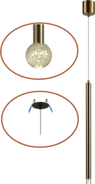 Изображение товара Потолочный светильник Odeon Light Fiano 4374/3LA