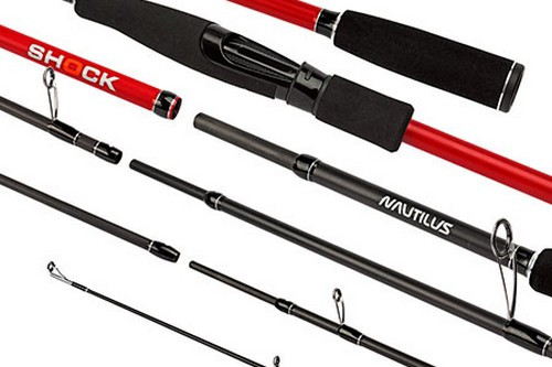 Изображение товара Удилище NAUTILUS Shock Travel NSHT-804H 10-40гр / 13-68316371 (243см)