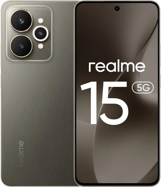 Изображение товара Смартфон Realme 15 5G 8GB/256GB (черный металл)