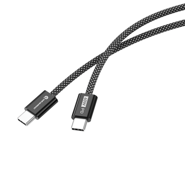Изображение товара Кабель Atomic Real USB-C-USB-C PD 60W / 30.405 (1.5м, черный)