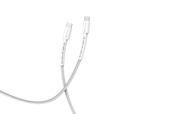 Изображение товара Кабель Atomic Wildcore USB-C-USB-C PD 60W / 30.366 (1.5м, белый)