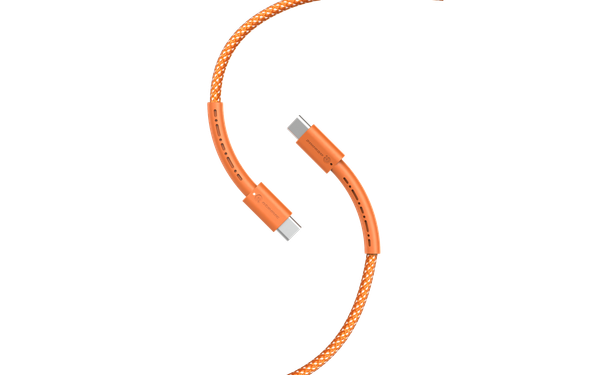 Изображение товара Кабель Atomic Wildcore USB-C-USB-C PD 60W / 30.367 (1.5м, оранжевый)