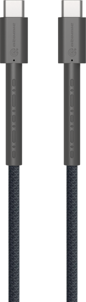 Изображение товара Кабель Atomic Wildcore USB-C-USB-C PD 60W / 30.365 (1.5м, темно-серый)