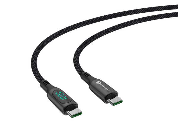 Изображение товара Кабель Atomic WOW100 USB-C-USB-C PD 100W 5A / 30.391 (1.5м, черный)