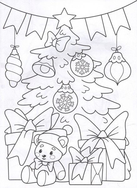 Изображение товара Раскраска Проф-Пресс Подарок от Деда Мороза (9785378350803)