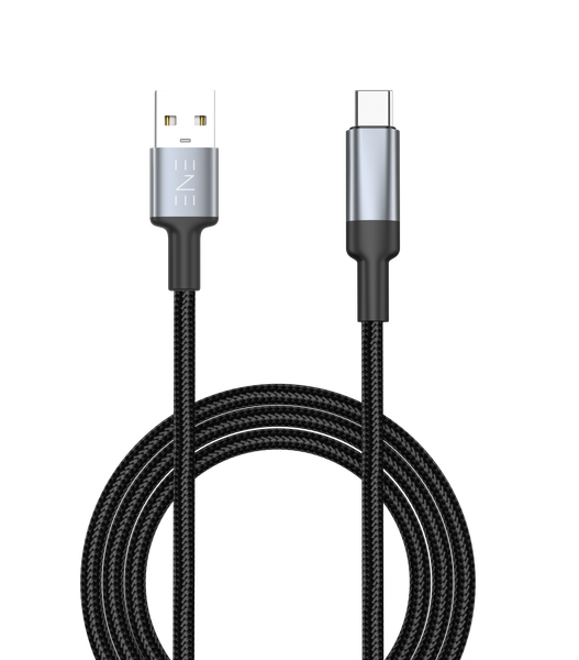 Изображение товара Кабель ENE Tornado USB-A-USB-C 6A 66W / 30.420 (1.5м, черный)