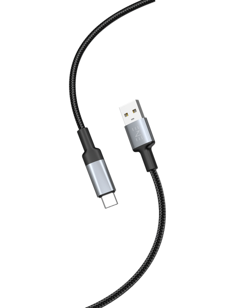 Изображение товара Кабель ENE Tornado USB-A-USB-C 6A 66W / 30.420 (1.5м, черный)