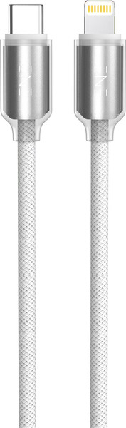 Изображение товара Кабель ENE Vibe USB-C-Lightning PD 27W / 30.430 (1.2м, белый)