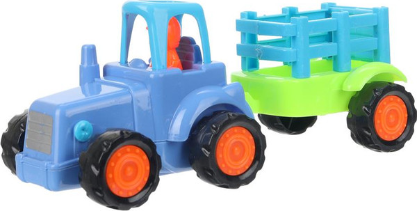 Изображение товара Развивающий игровой набор Умка С прицепом Синий трактор / 1709A018-R1