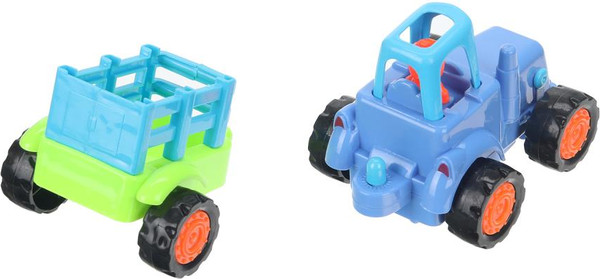 Изображение товара Развивающий игровой набор Умка С прицепом Синий трактор / 1709A018-R1