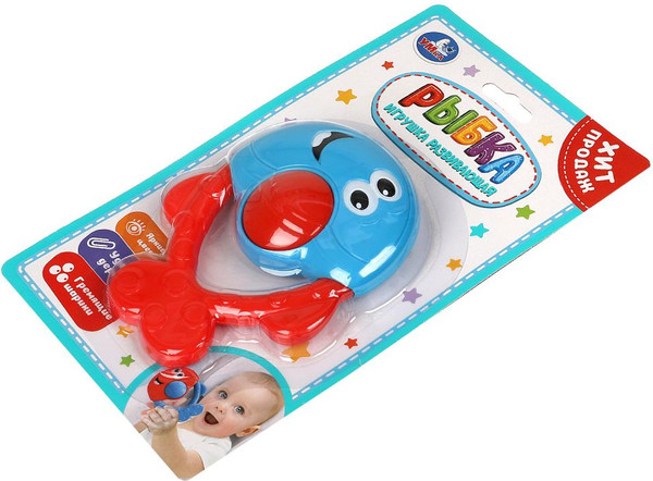 Изображение товара Погремушка Умка Рыбка / B954051-R