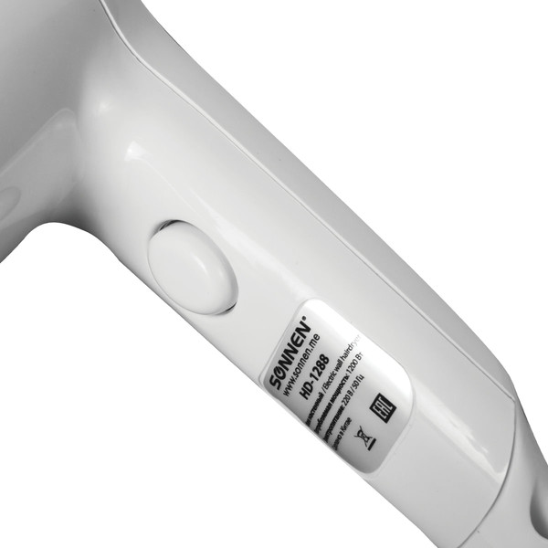 Изображение товара Фен настенный Sonnen HD-1288 / 604196 (белый)