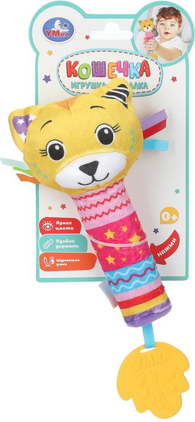 Изображение товара Погремушка Умка Кошечка пищалка / UM-KITTY-24
