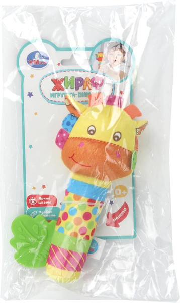 Изображение товара Погремушка Умка Пищалка жираф / UM-JIRAFF-24