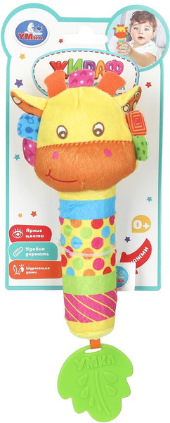 Изображение товара Погремушка Умка Пищалка жираф / UM-JIRAFF-24