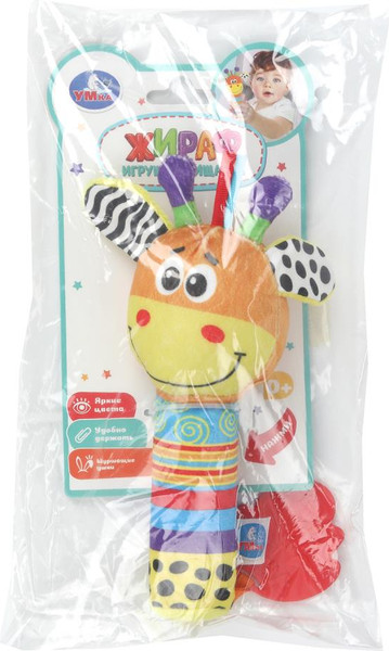 Изображение товара Погремушка Умка Пищалка жираф / UM-GIRAPH-24
