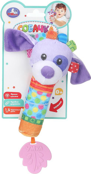 Изображение товара Погремушка Умка Пищалка собачка / UM-DOGGY-24