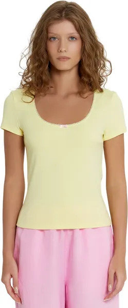 Изображение товара Футболка Mark Formelle 112899 (р.164/170-100-106, лимонный)