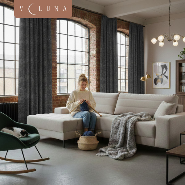 Изображение товара Диван угловой VELUNA Белес левый (Beverly Grey)