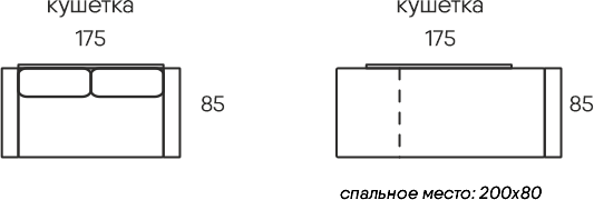 Изображение товара Диван VELUNA Бохо (Cristy Cappuccino)