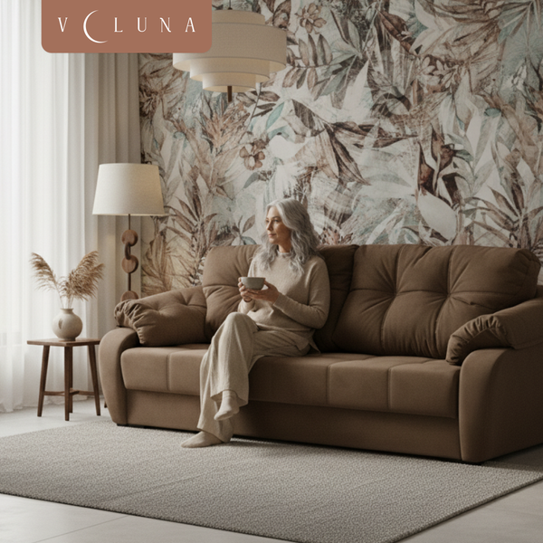 Изображение товара Диван VELUNA Вестон (Cristy Cappuccino)