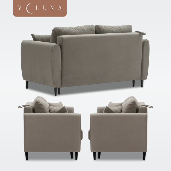 Изображение товара Диван VELUNA Калано 120 (Beverly Grey/88)