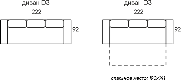 Изображение товара Диван VELUNA Лома (Forest 994/88)