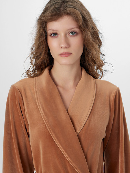 Изображение товара Халат Mark Formelle 552281 (р.164/170-96-102, жженый сахар)