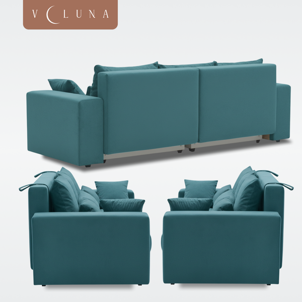 Изображение товара Диван VELUNA Майами (Beverly Sage)