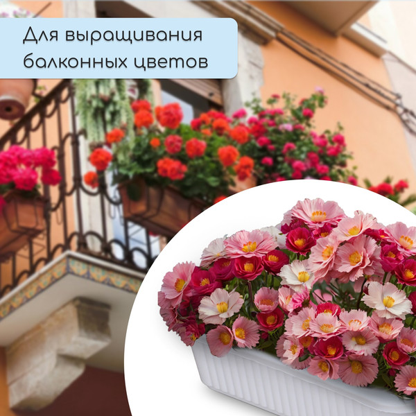 Изображение товара Ящик для рассады GREENGO 9035825 (белый)