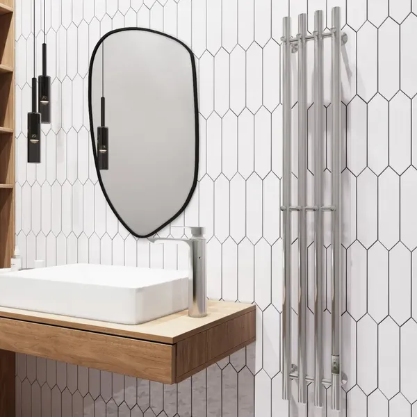 Изображение товара Полотенцесушитель электрический Маргроид Inaro 4 СНШ 100x6 8 крючков (таймер справа)