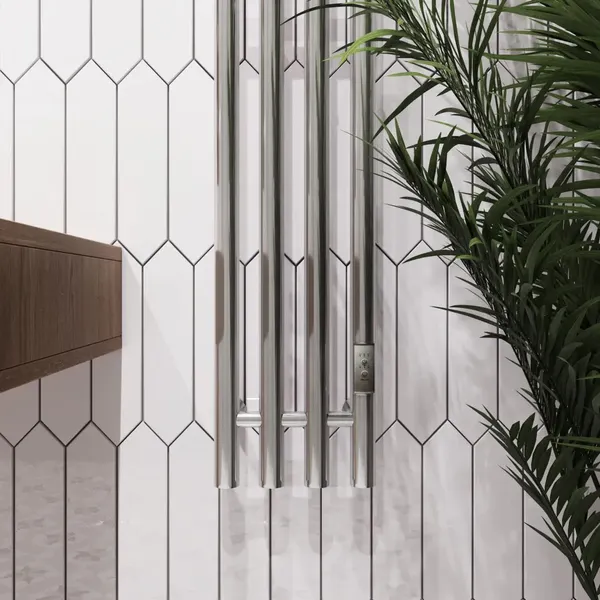 Изображение товара Полотенцесушитель электрический Маргроид Inaro 4 СНШ 100x6 8 крючков (таймер справа)