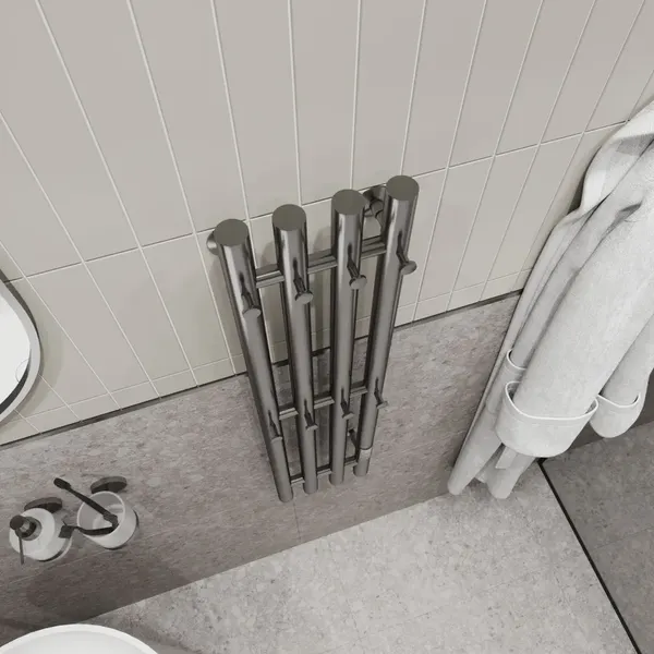 Изображение товара Полотенцесушитель электрический Маргроид Inaro 4 СНШ 80x6 8 крючков (таймер справа)