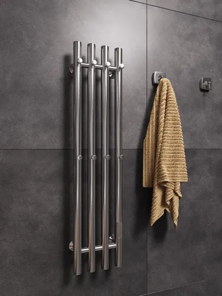 Изображение товара Полотенцесушитель электрический Маргроид Inaro 4 СНШ 80x6 8 крючков (таймер справа)