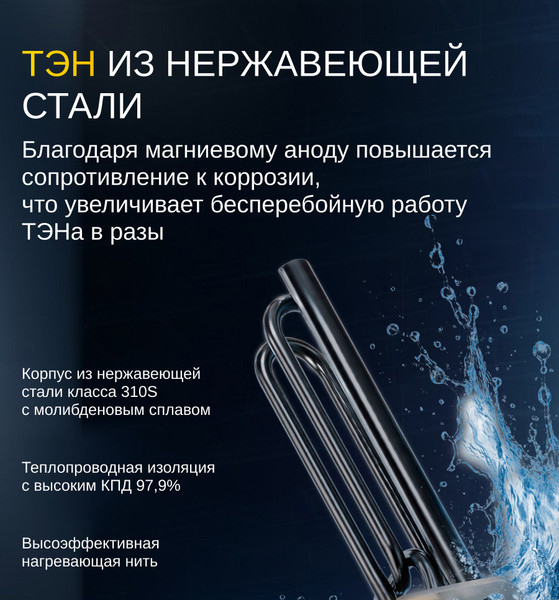 Изображение товара Накопительный водонагреватель Haier ES50V-B1 SLIM / GA0GH8E01RU