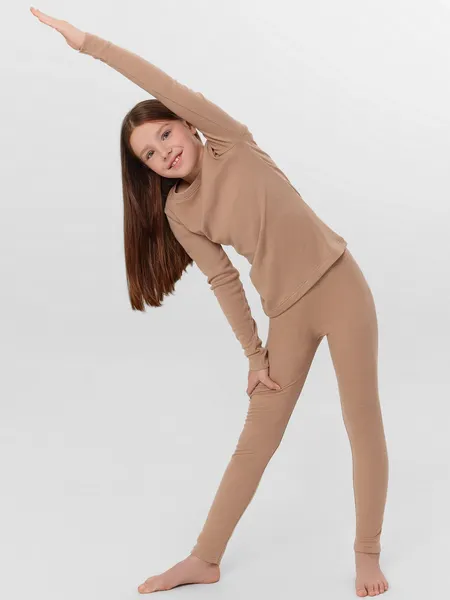 Изображение товара Термоштаны детские Mark Formelle 647707 (р.158-80, бежевый)