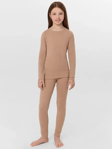 Изображение товара Термоштаны детские Mark Formelle 647707 (р.158-80, бежевый)