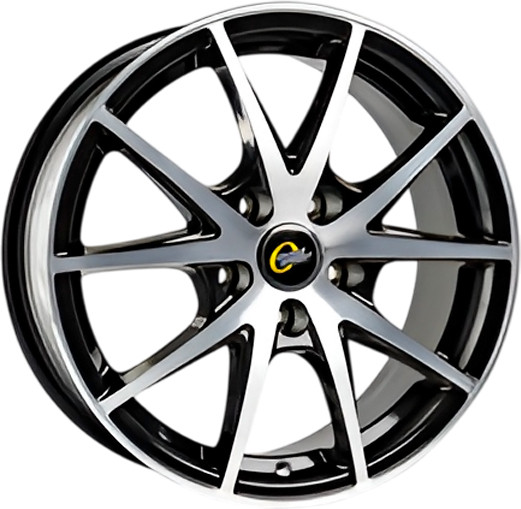 Изображение товара Литой диск Cross Street CR-17 16x6.5" 5x110мм DIA 63.3мм ET 46мм BKF