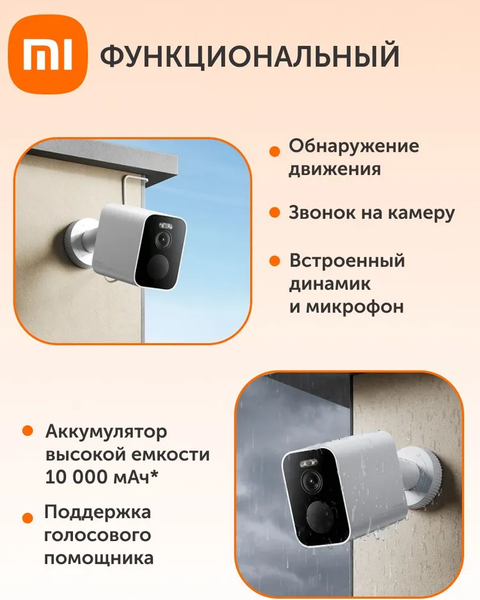 Изображение товара IP-камера Xiaomi BW500 / BHR8301GL
