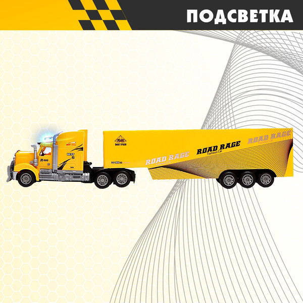 Изображение товара Радиоуправляемая игрушка Sima-Land Фура / 1857866 (желтый)