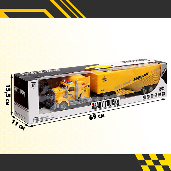 Изображение товара Радиоуправляемая игрушка Sima-Land Фура / 1857866 (желтый)