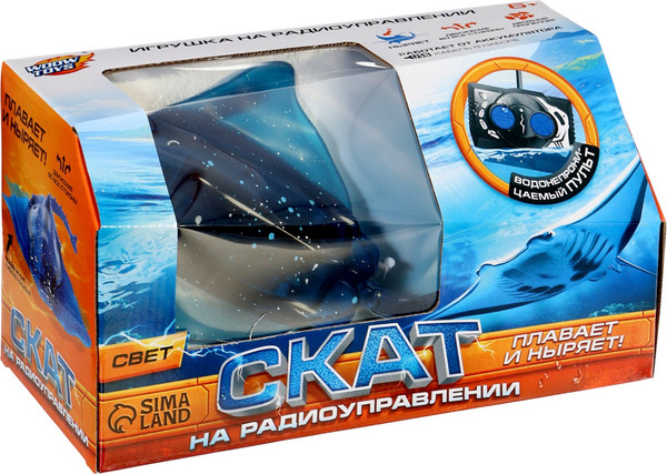 Изображение товара Радиоуправляемая игрушка Woow Toys Скат / 10882795