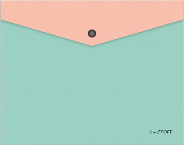 Изображение товара Папка-конверт Listoff Colour Duet. No 1 / ПКПФ50211