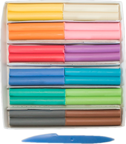 Изображение товара Пластилин восковой ЛУЧ Фантазия / 35С 2290-08 (12цв)