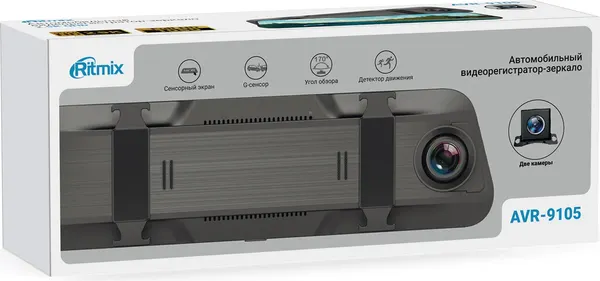 Изображение товара Видеорегистратор-зеркало Ritmix AVR-9105