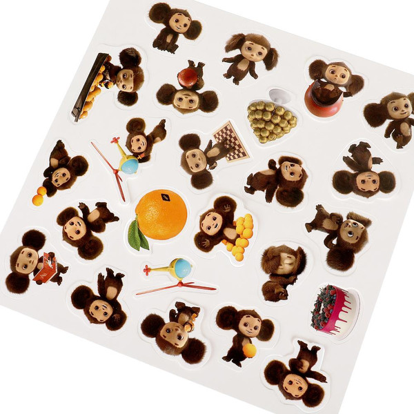 Изображение товара Развивающая игра Умные игры Чебурашка. Развивающие липучки 3D / 4660254462090