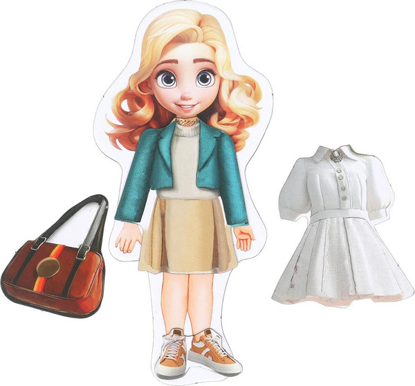 Изображение товара Развивающая игра Умные игры Одень куклу: Бренды / 4630395044936