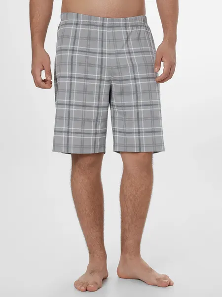 Изображение товара Комплект домашней одежды Mark Formelle 591044 (р.96-86-182/188, светло-серый/светло-серая клетка)