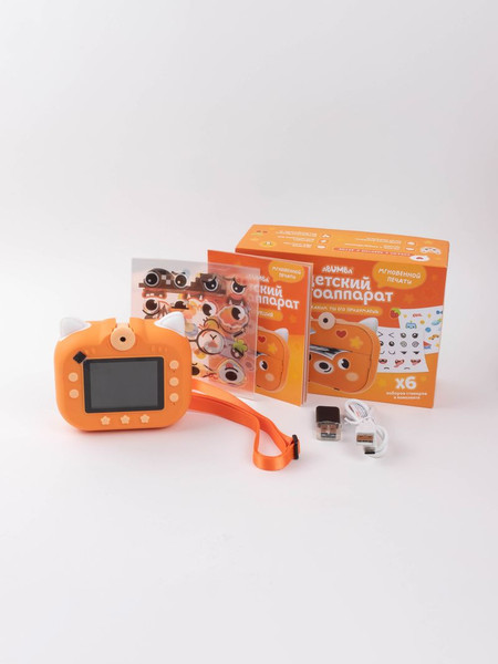 Изображение товара Детский фотоаппарат Abumba Моментальной печати Лисенок / ABU-CAM-01